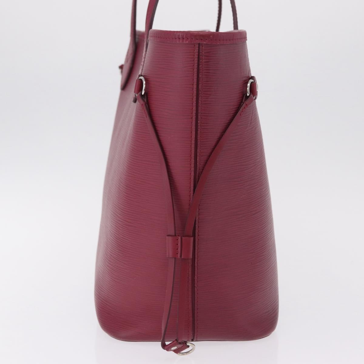LOUIS VUITTON Epi Neverfull PM Tote Bag Wine Red Grenard M40959 LV Auth 210622A