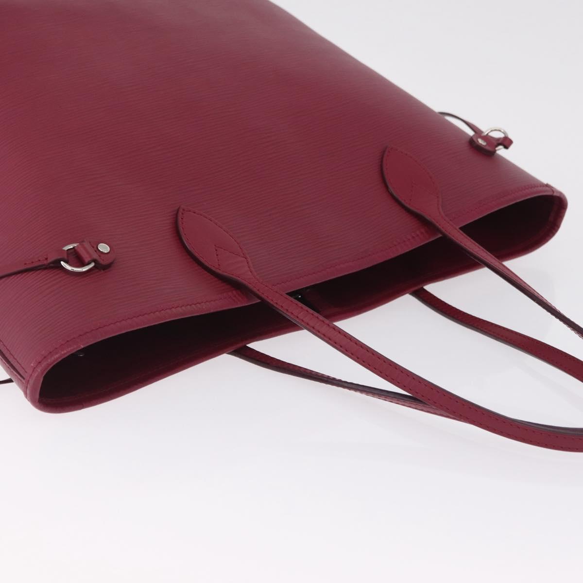 LOUIS VUITTON Epi Neverfull PM Tote Bag Wine Red Grenard M40959 LV Auth 210622A