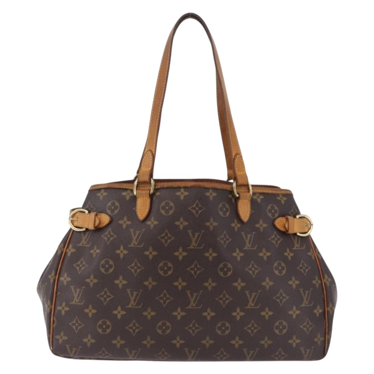LOUIS VUITTON Monogram Batignolles Horizontal Tote Bag M51154 LV Auth 210631
