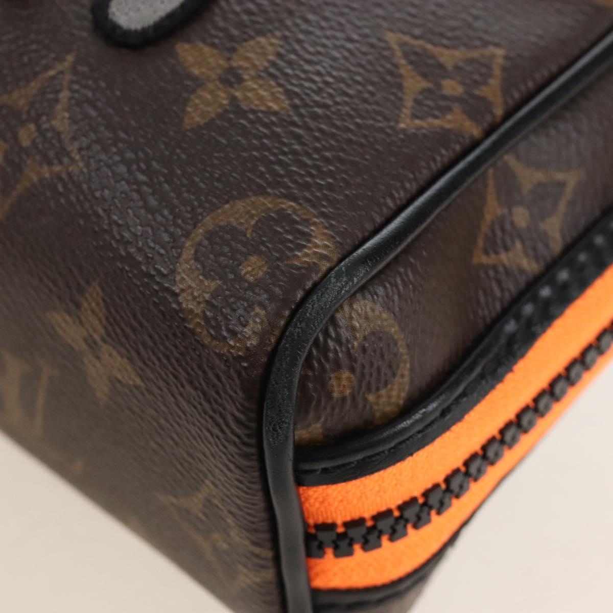 LOUIS VUITTON Monogram LV Friends Keepall Pouch Hand Bag M80130 LV Auth 210645M