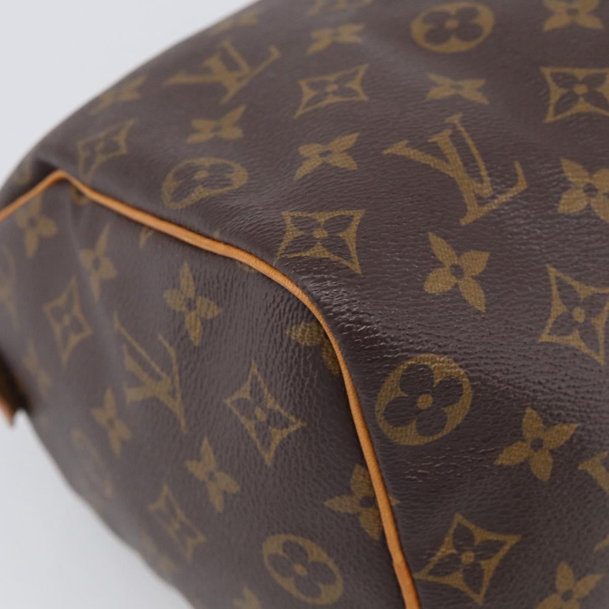 LOUIS VUITTON Monogram Speedy 25 Hand Bag M41528 LV Auth 210674A