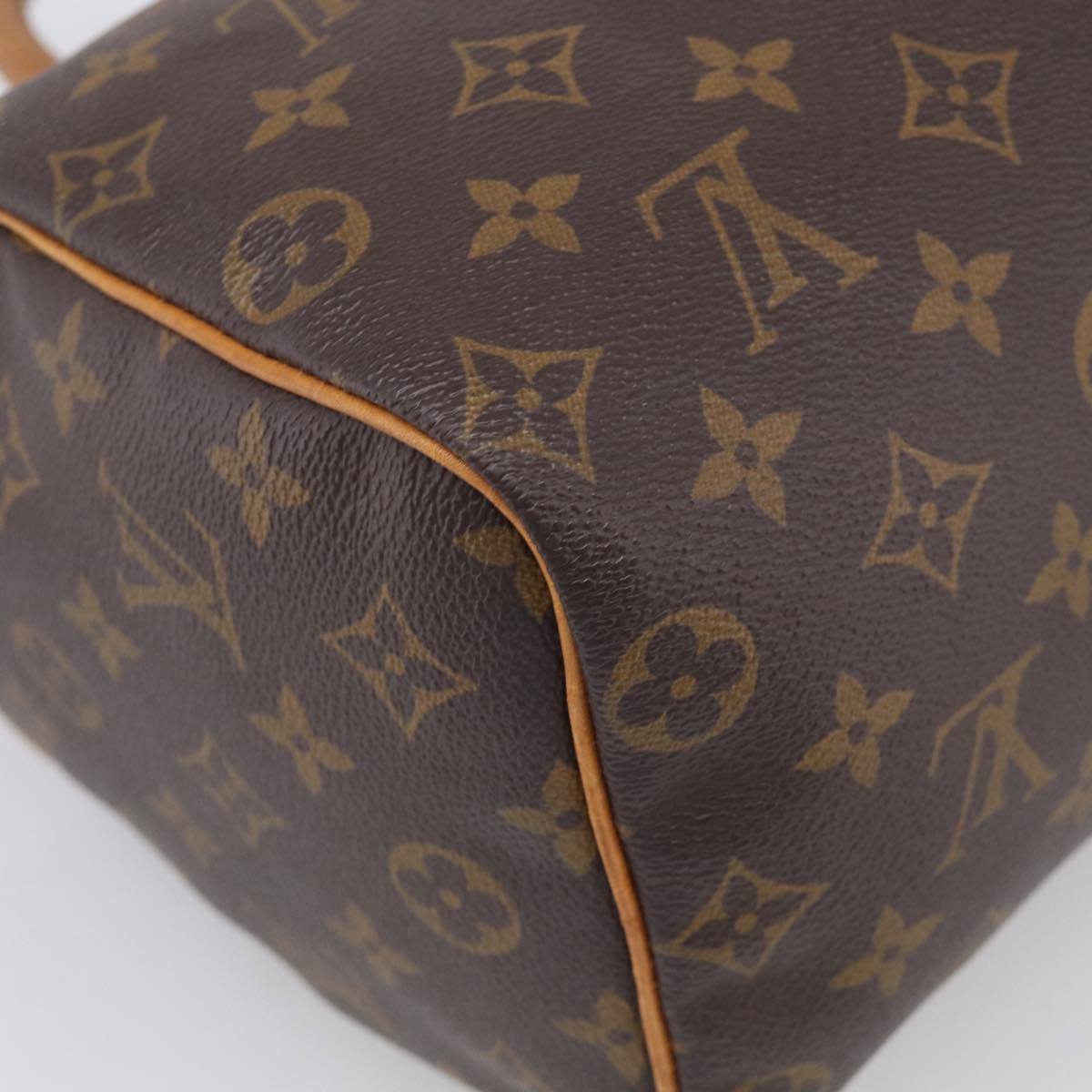 LOUIS VUITTON Monogram Speedy 25 Hand Bag M41528 LV Auth 210674A