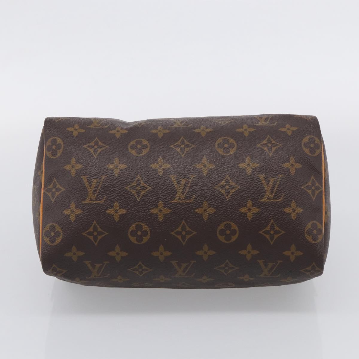LOUIS VUITTON Monogram Speedy 25 Hand Bag M41528 LV Auth 210674A