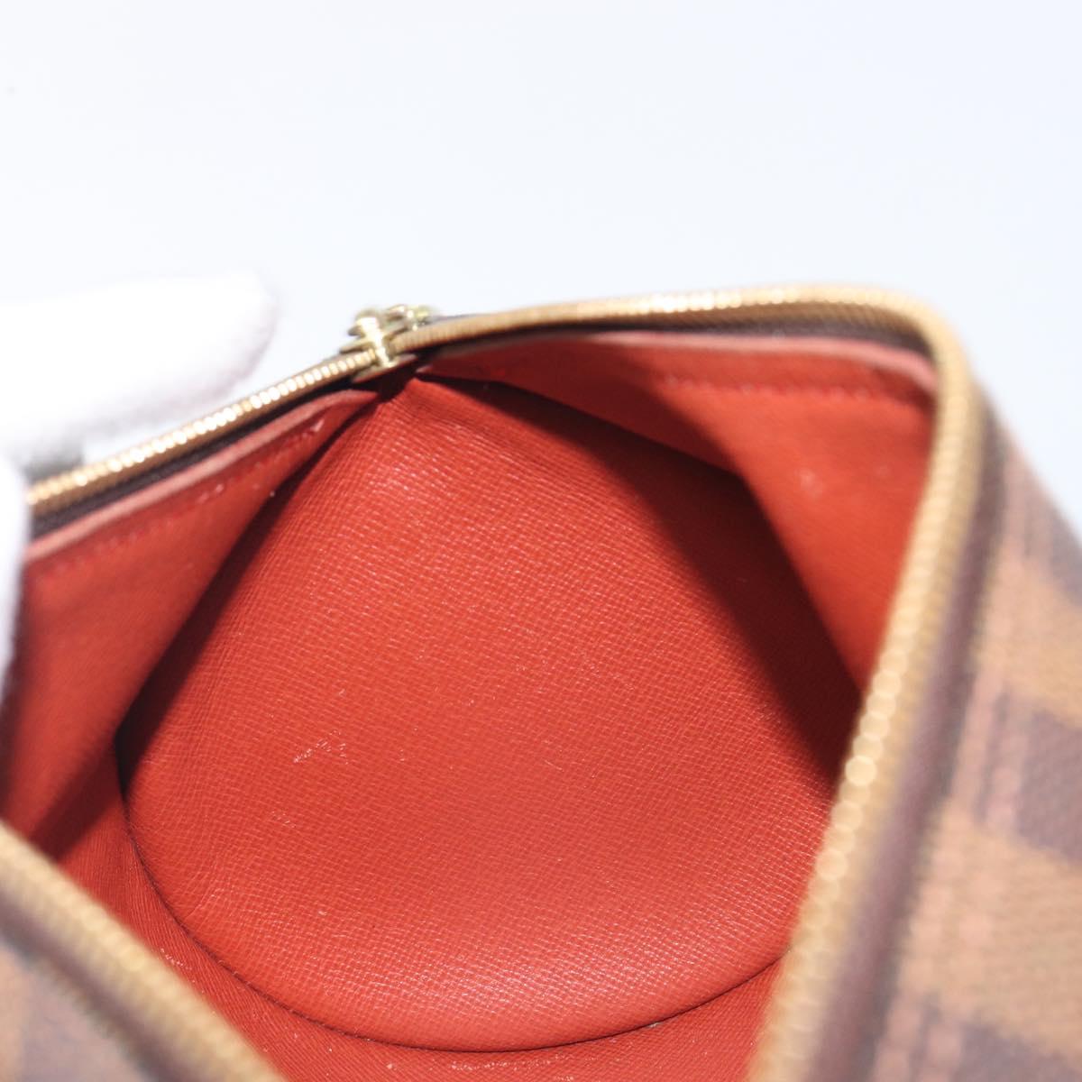 LOUIS VUITTON Damier Ebene Papillon 26 Hand Bag N51304 LV Auth 210675A