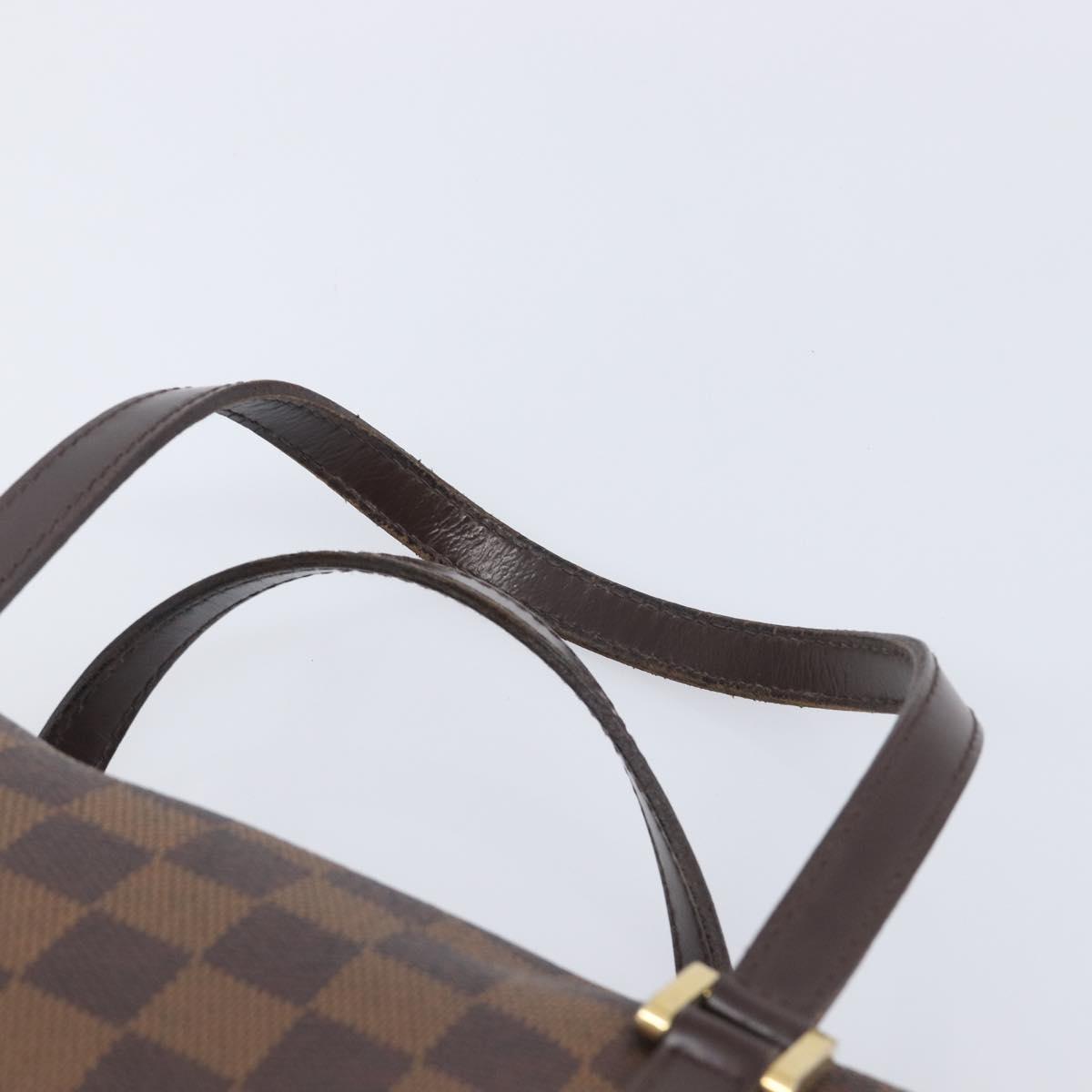 LOUIS VUITTON Damier Ebene Papillon 26 Hand Bag N51304 LV Auth 210675A