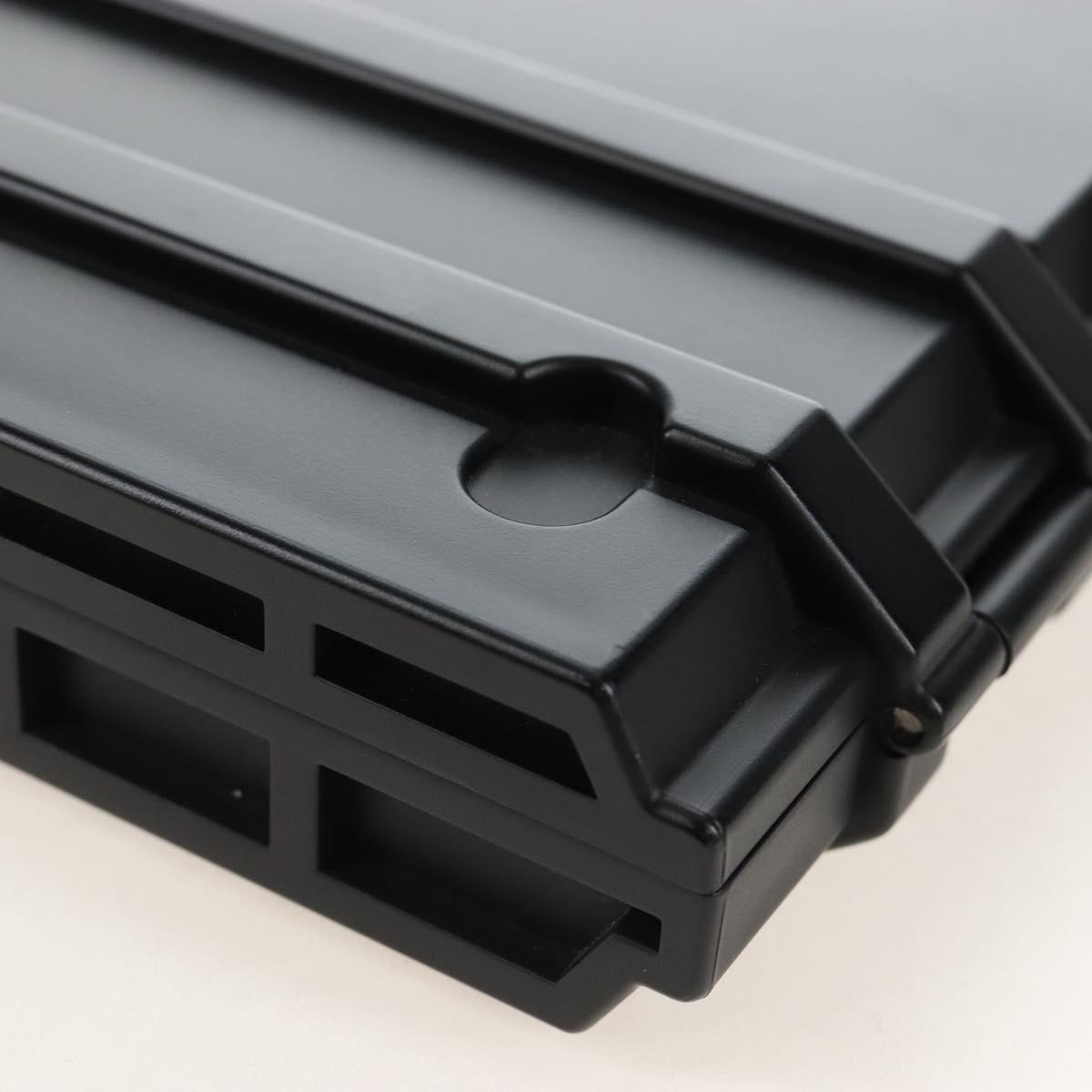 Balenciaga Toolbox Shoulder Bag Plastic Black Silver 658765 Auth 210688M