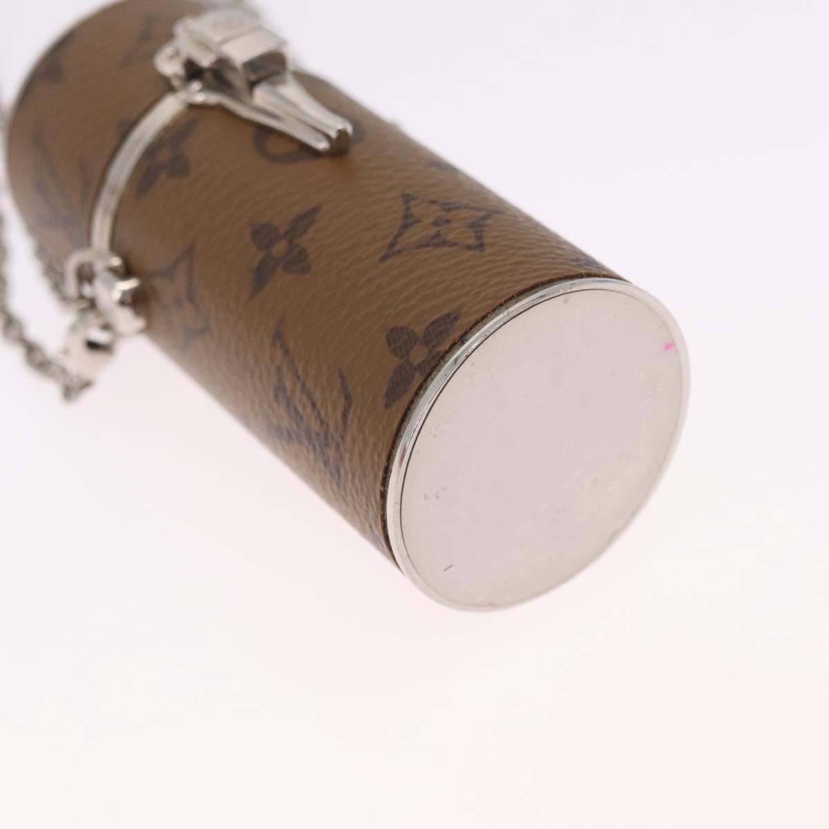 LOUIS VUITTON Monogram Reverse Lipstick Case MP2407 LV Auth 210690M