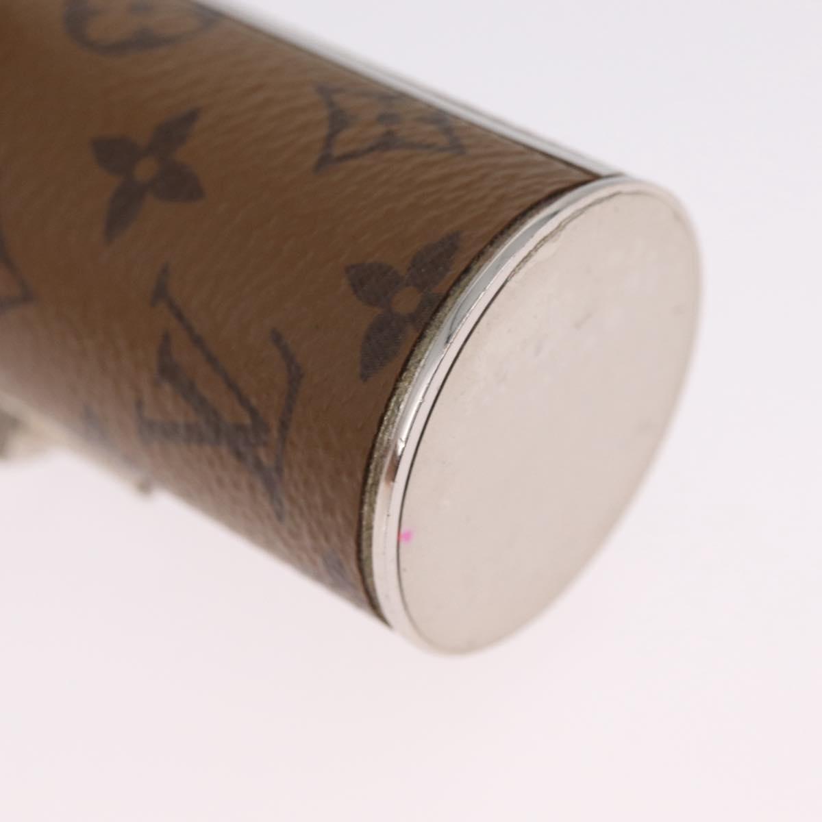 LOUIS VUITTON Monogram Reverse Lipstick Case MP2407 LV Auth 210690M