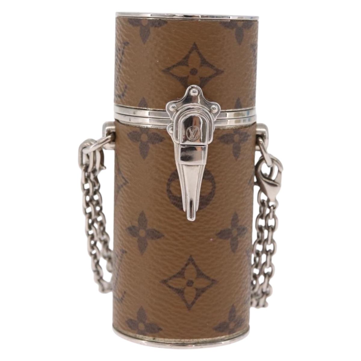 LOUIS VUITTON Monogram Reverse Lipstick Case MP2407 LV Auth 210690M