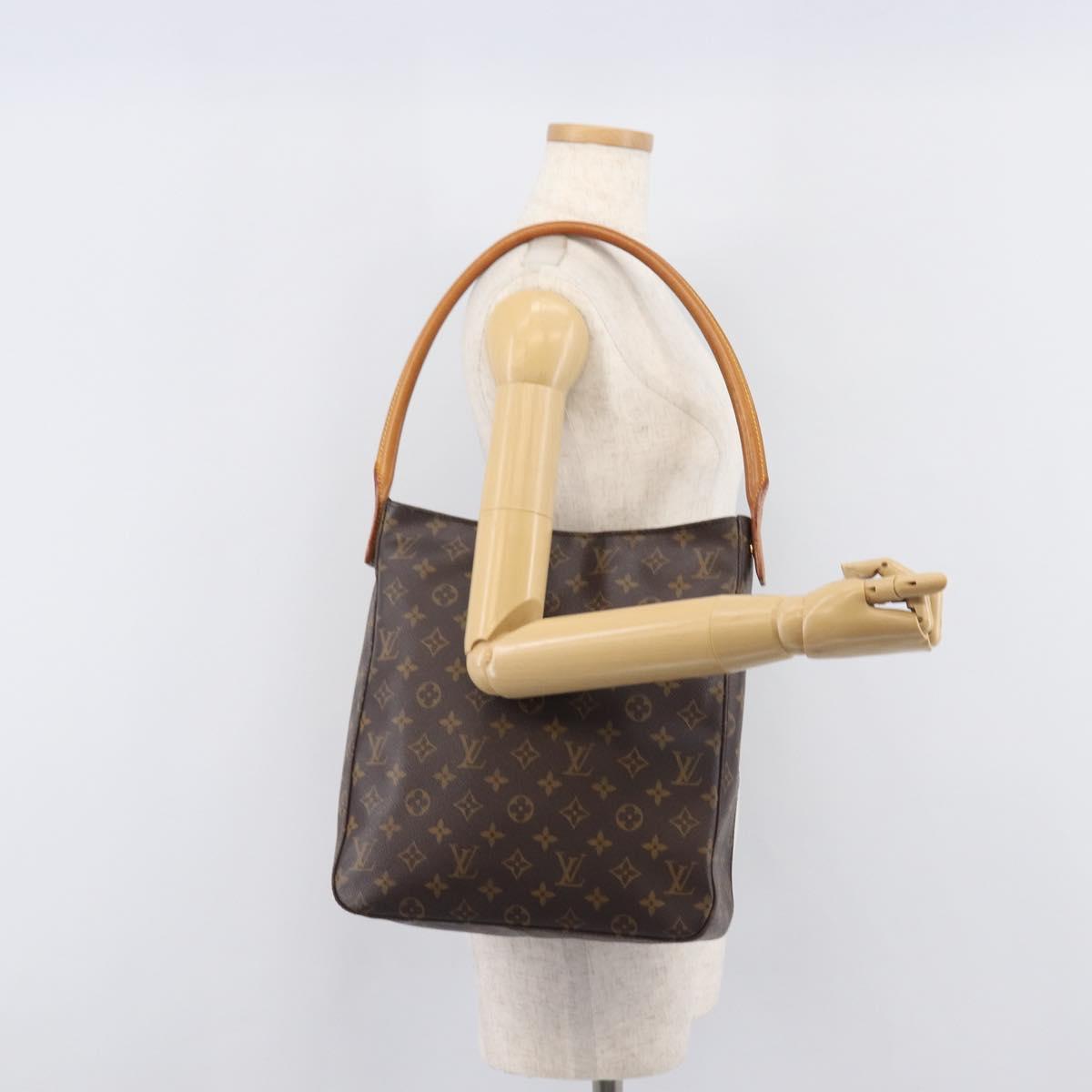 LOUIS VUITTON Monogram Looping GM Shoulder Bag M51145 LV Auth 210721V