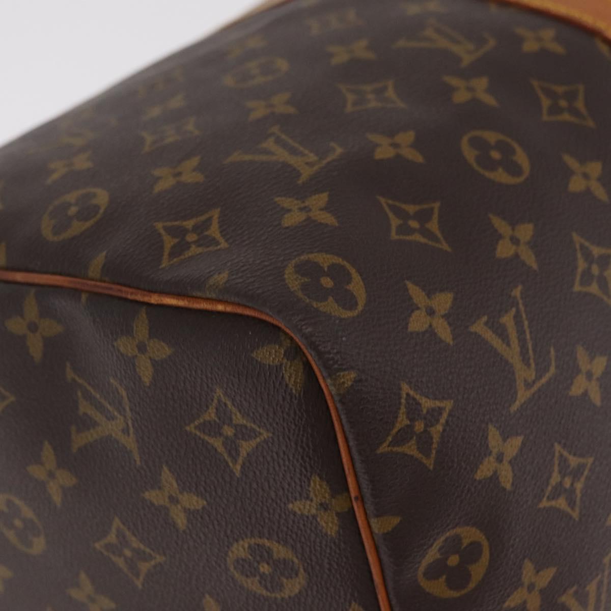 LOUIS VUITTON Monogram Keepall 50 Boston Bag M41426 LV Auth 210722