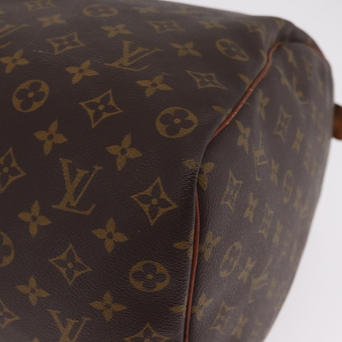 LOUIS VUITTON Monogram Keepall 50 Boston Bag M41426 LV Auth 210722