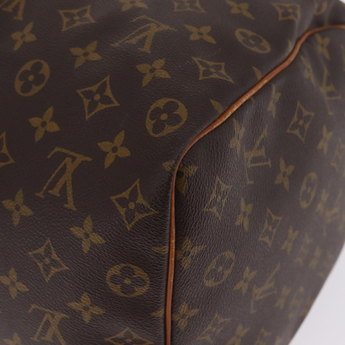 LOUIS VUITTON Monogram Keepall 50 Boston Bag M41426 LV Auth 210722