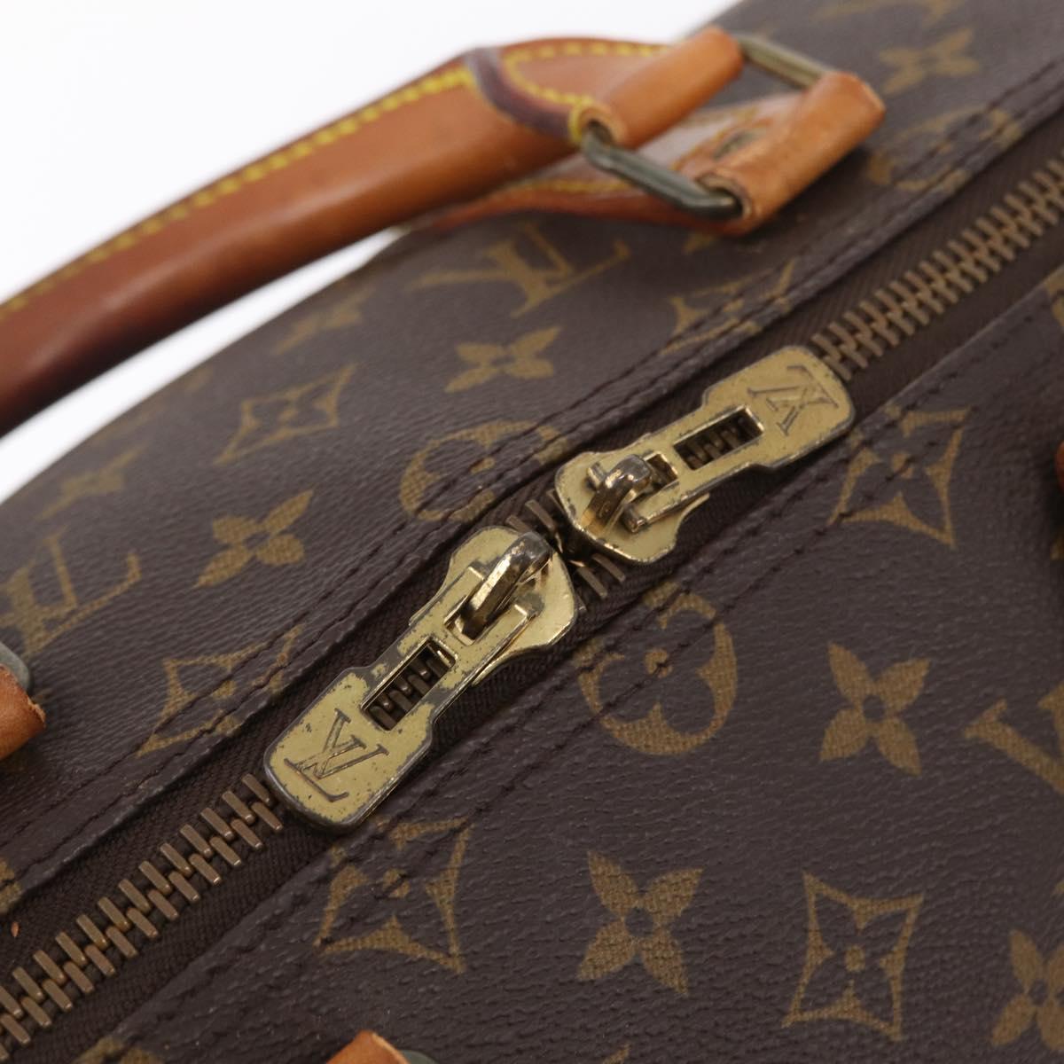 LOUIS VUITTON Monogram Keepall 50 Boston Bag M41426 LV Auth 210722