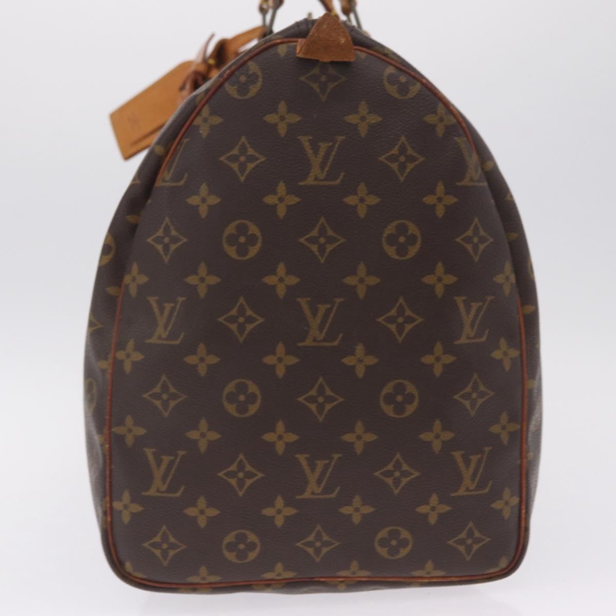 LOUIS VUITTON Monogram Keepall 50 Boston Bag M41426 LV Auth 210722