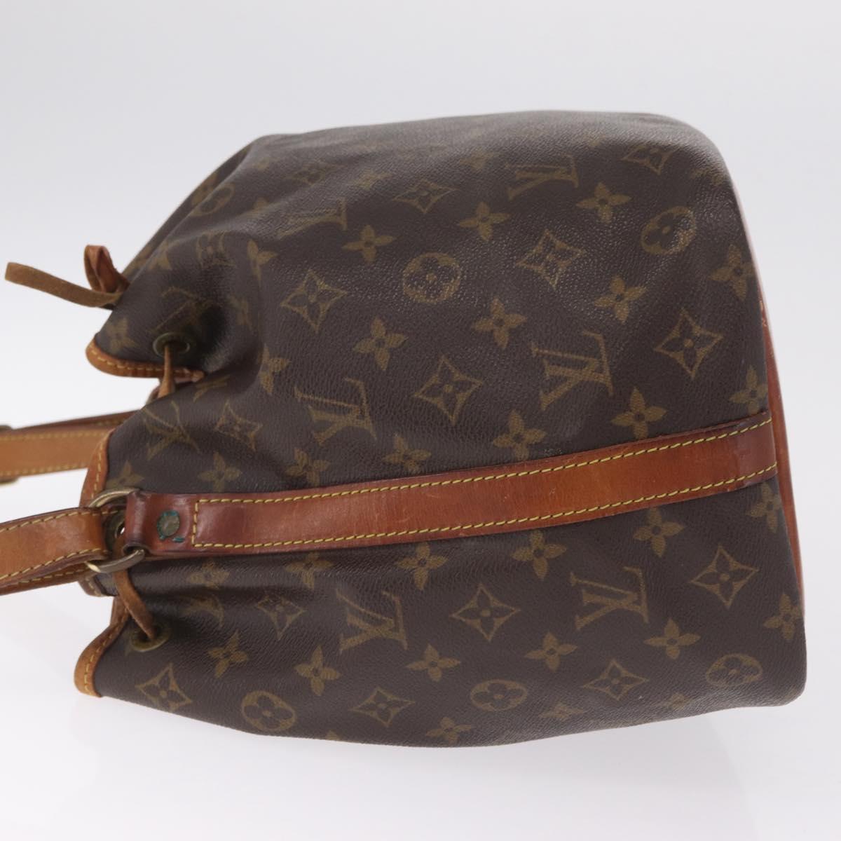LOUIS VUITTON Monogram Petit Noe Shoulder Bag M42226 LV Auth 210754