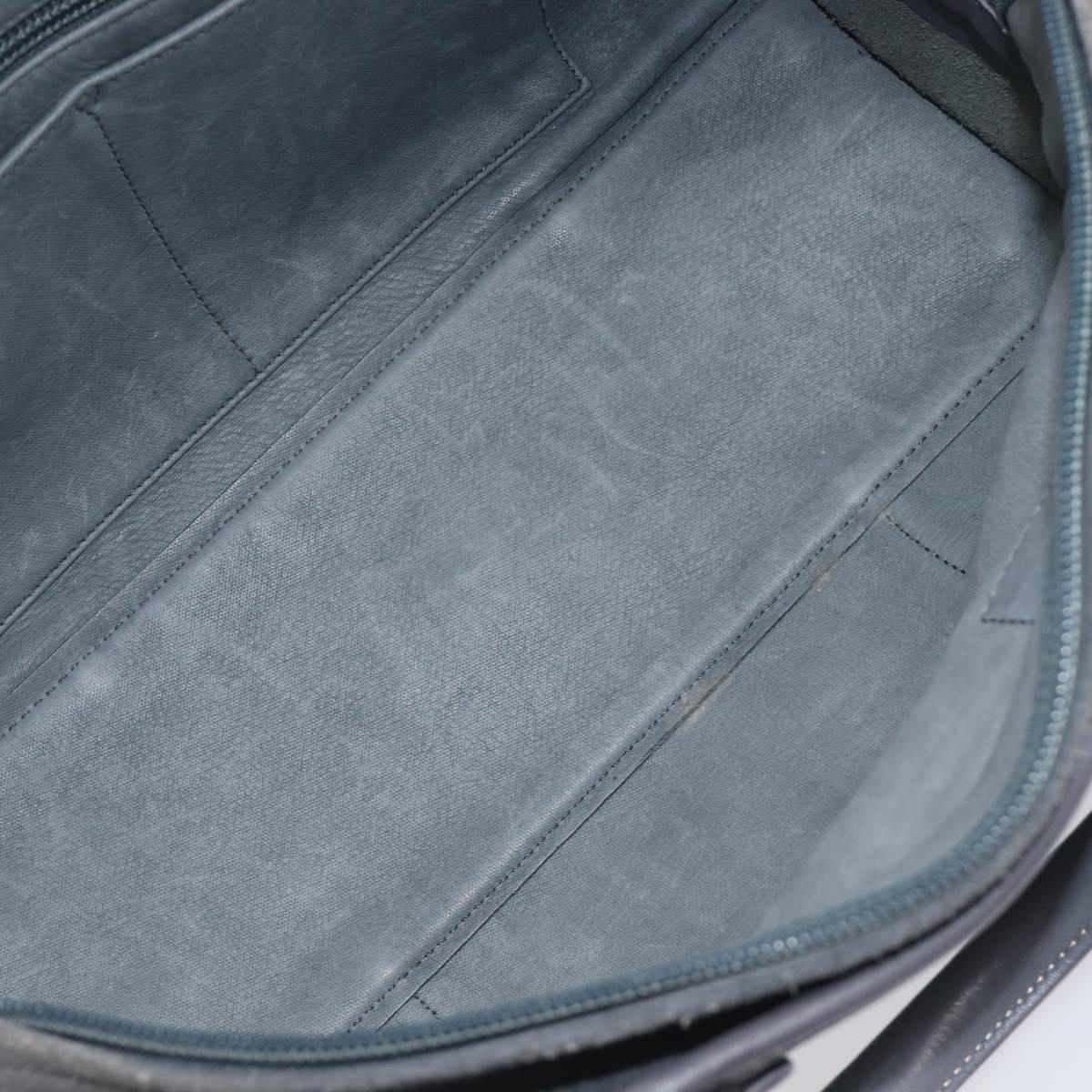LOEWE Amazona 28 Hand Bag Suede Gray Silver Auth 210758V