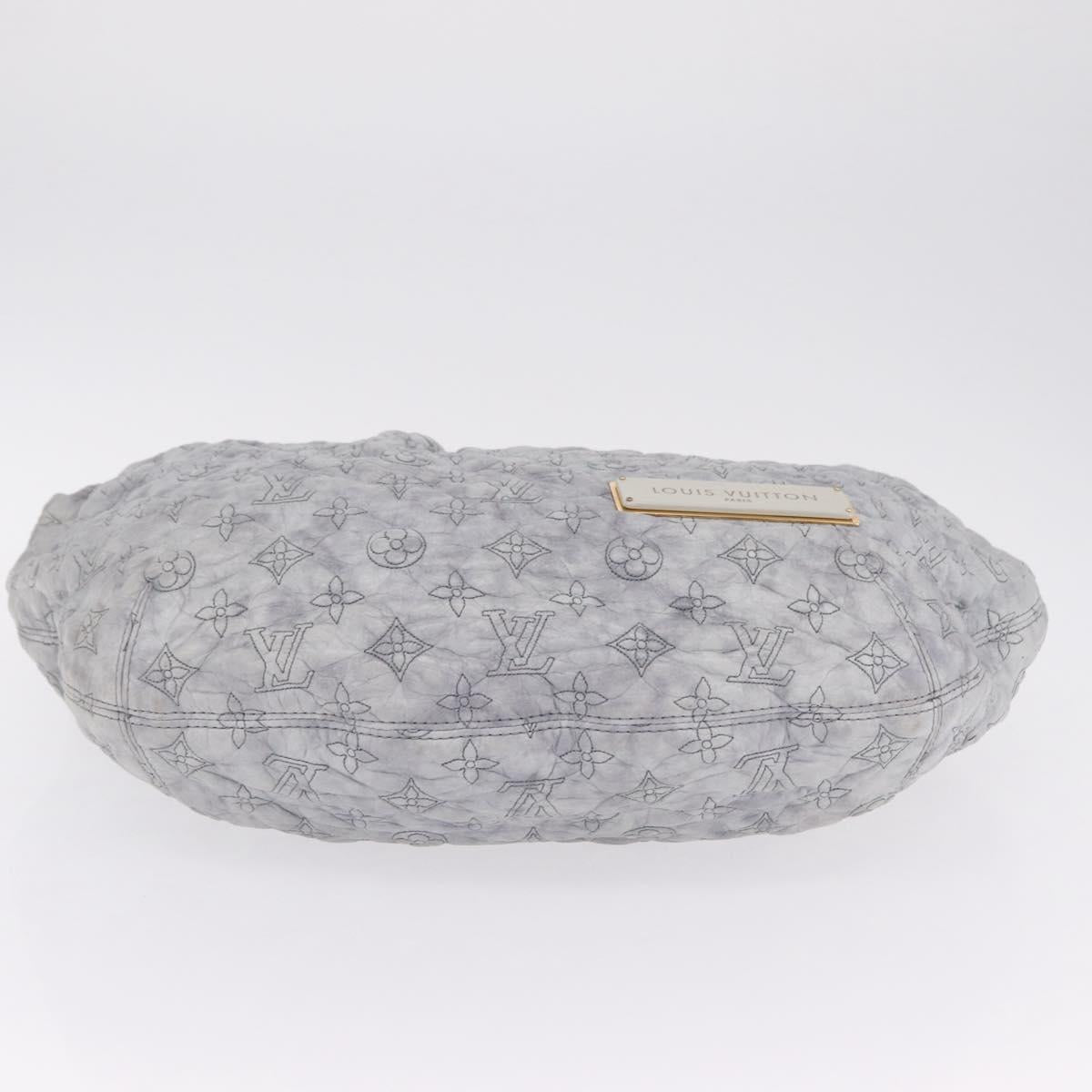LOUIS VUITTON Monogram Orump Nimbus GM Tote Bag Gray LV Auth 210762V