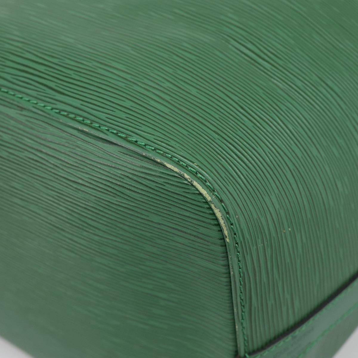 LOUIS VUITTON Epi Petit Noe Shoulder Bag Green M44104 LV Auth 210783V