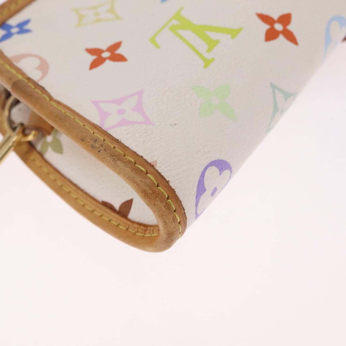LOUIS VUITTON Monogram Multicolor Shirley Bag White M40049 LV Auth 210795V