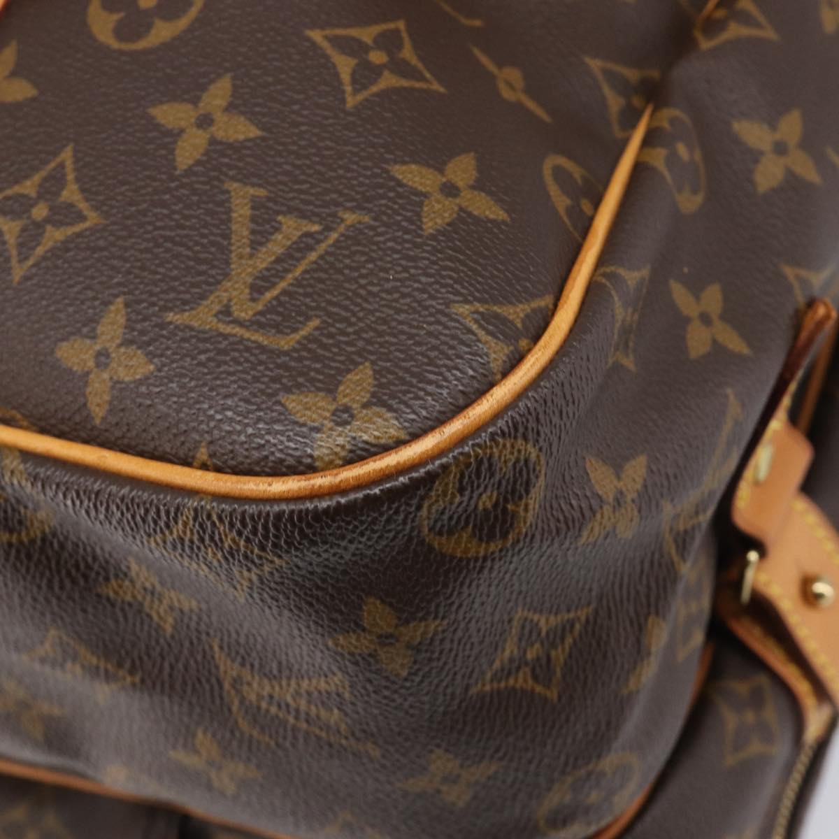 LOUIS VUITTON Monogram Sac Chas Boston Bag M41140 LV Auth 210820