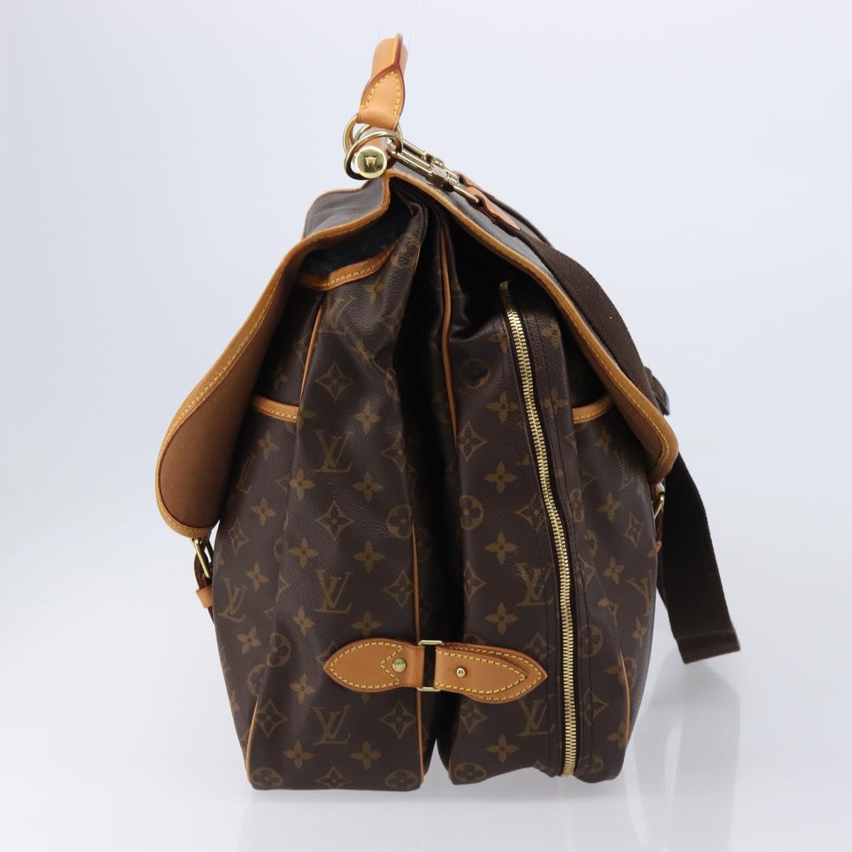 LOUIS VUITTON Monogram Sac Chas Boston Bag M41140 LV Auth 210820