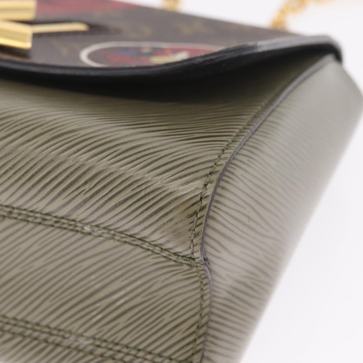 LOUIS VUITTON Kabuki Yamamoto Hirosai Twist MM Bag M67270 LV Auth 210825M