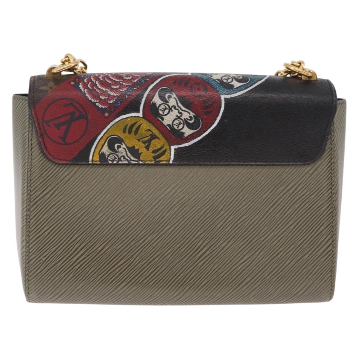 LOUIS VUITTON Kabuki Yamamoto Hirosai Twist MM Bag M67270 LV Auth 210825M