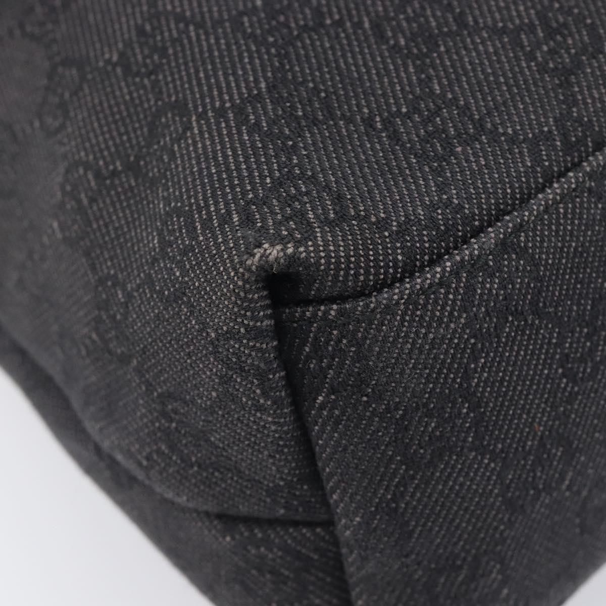 GUCCI GG Canvas Shoulder Bag Outlet Black 272351 Auth 210829A