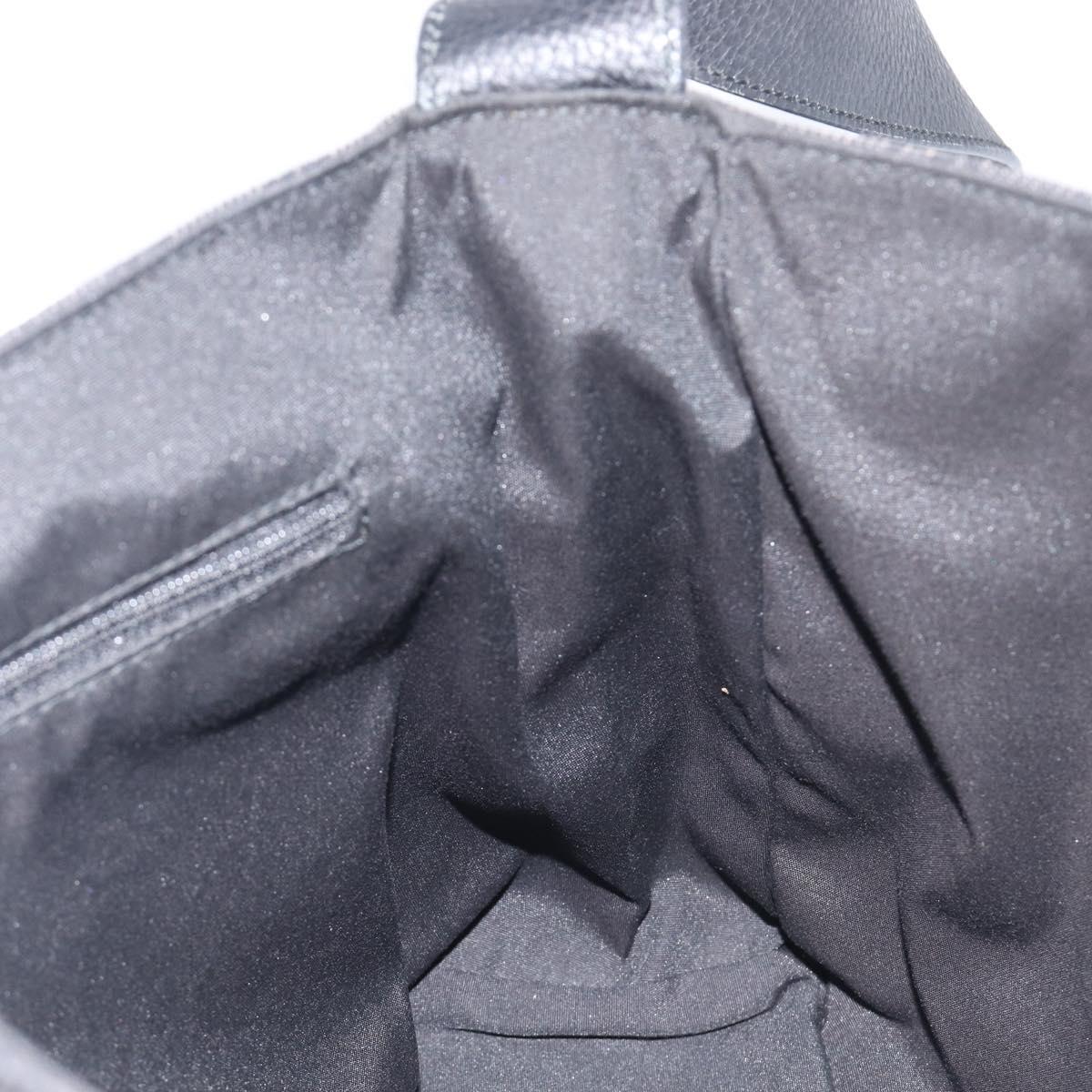GUCCI GG Canvas Shoulder Bag Outlet Black 272351 Auth 210829A