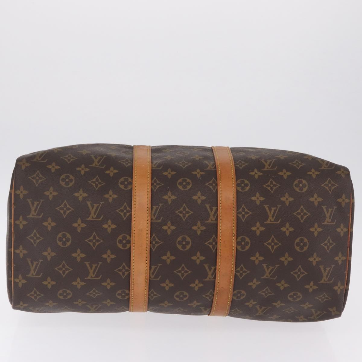 LOUIS VUITTON Monogram Keepall 45 Boston Bag M41428 LV Auth 210838A