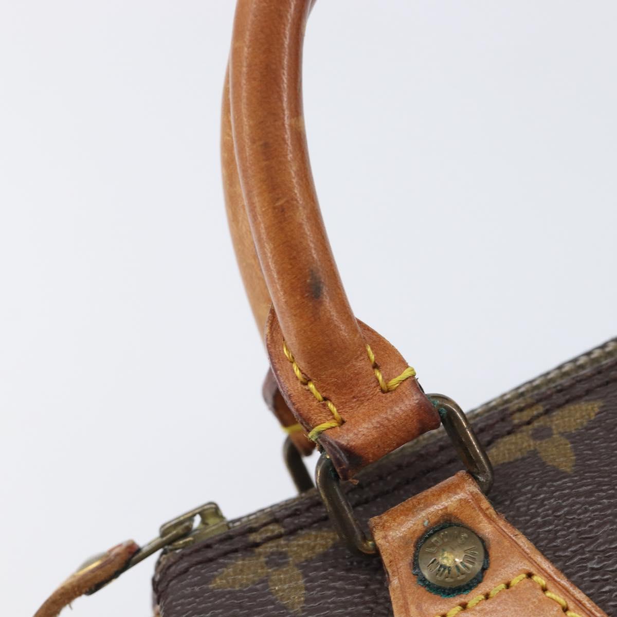 LOUIS VUITTON Monogram Mini Speedy Hand Bag M41534 LV Auth 210846A