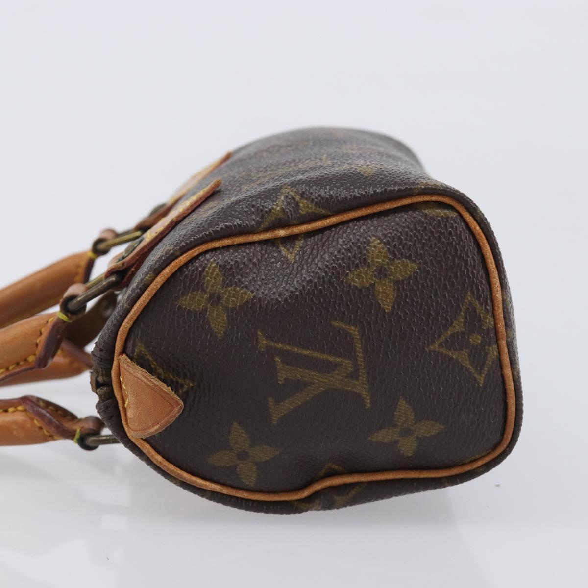 LOUIS VUITTON Monogram Mini Speedy Hand Bag M41534 LV Auth 210846A