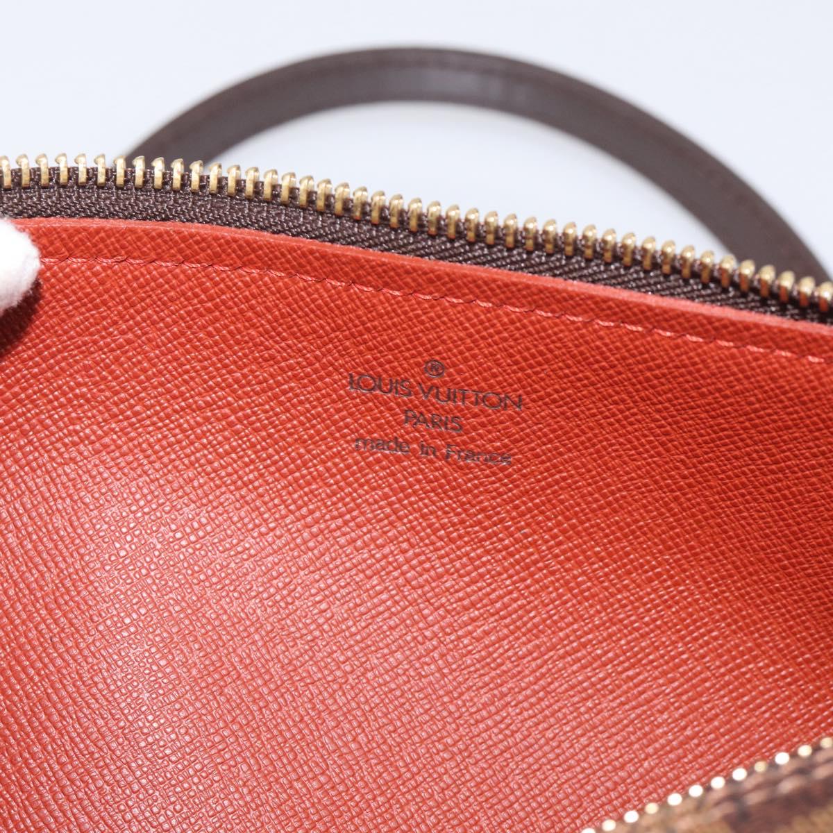 LOUIS VUITTON Damier Ebene Papillon 26 Hand Bag N51304 LV Auth 210847V