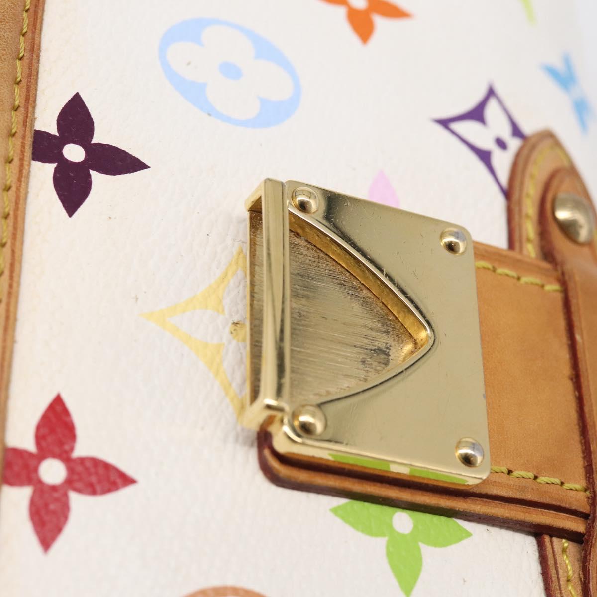 LOUIS VUITTON Monogram Multicolor Shirley Bag White M40049 LV Auth 210860V