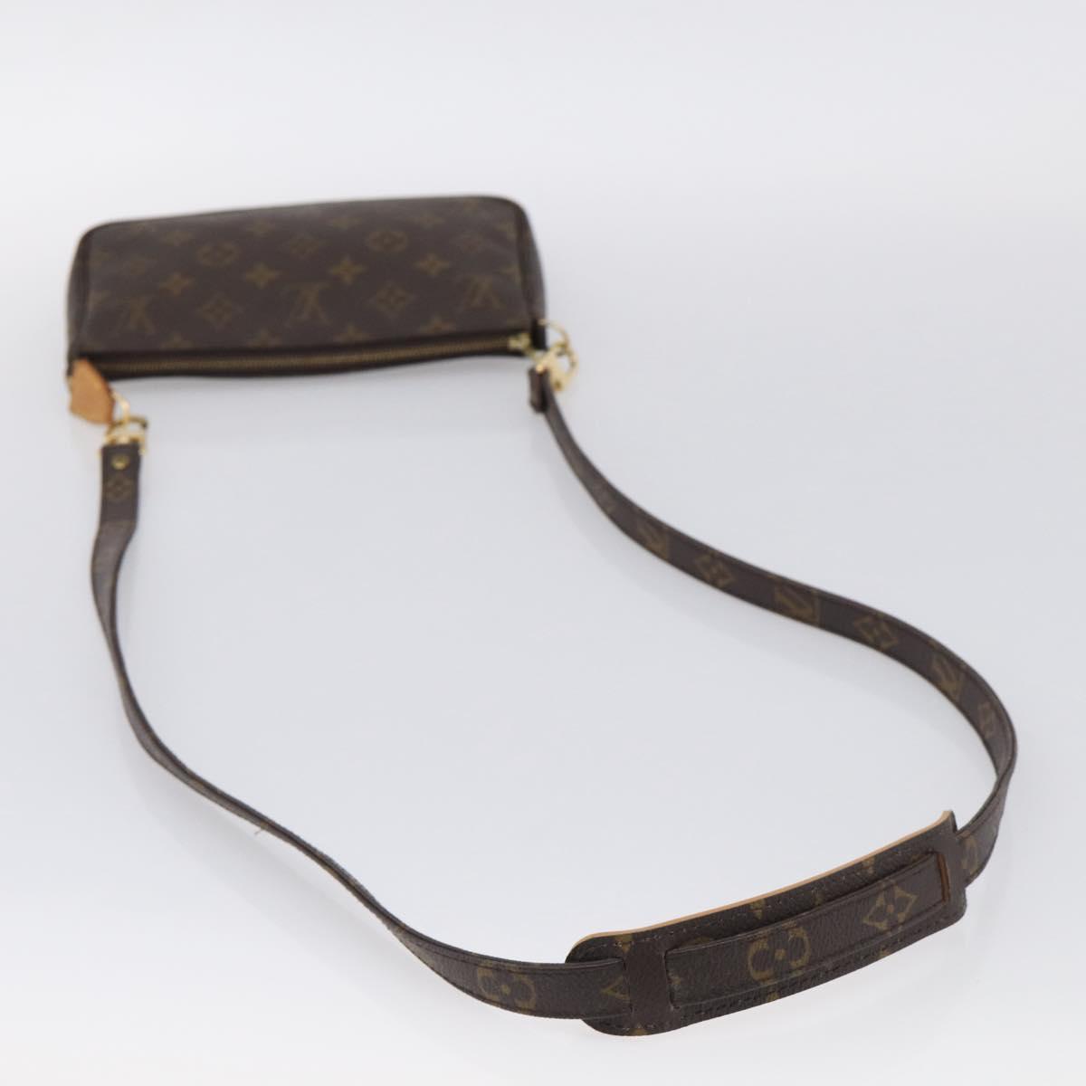 LOUIS VUITTON Monogram Pochette Accessoires Pouch M51980 LV Auth 210878A