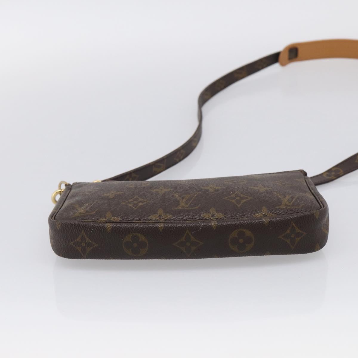 LOUIS VUITTON Monogram Pochette Accessoires Pouch M51980 LV Auth 210878A