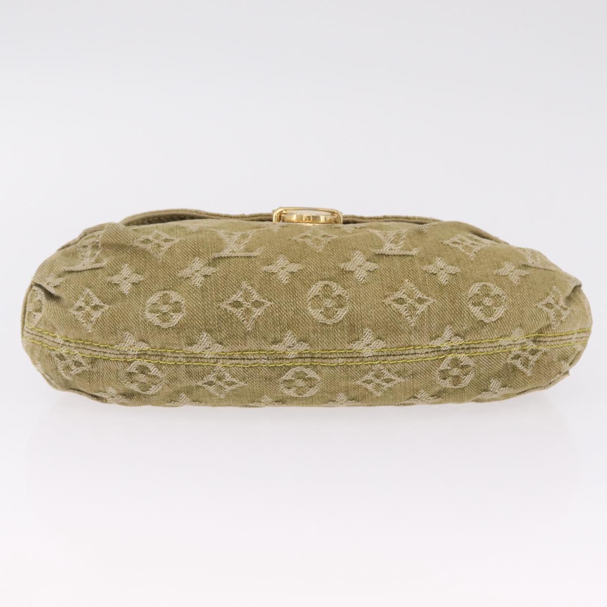 LOUIS VUITTON Monogram Denim Mini Preity Bag Riken M95217 LV Auth 210881SAV