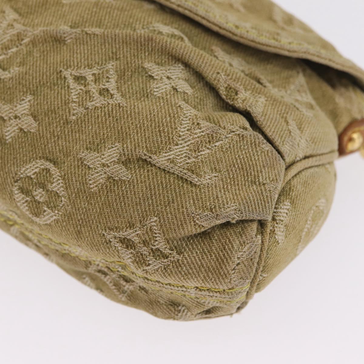 LOUIS VUITTON Monogram Denim Mini Preity Bag Riken M95217 LV Auth 210881SAV