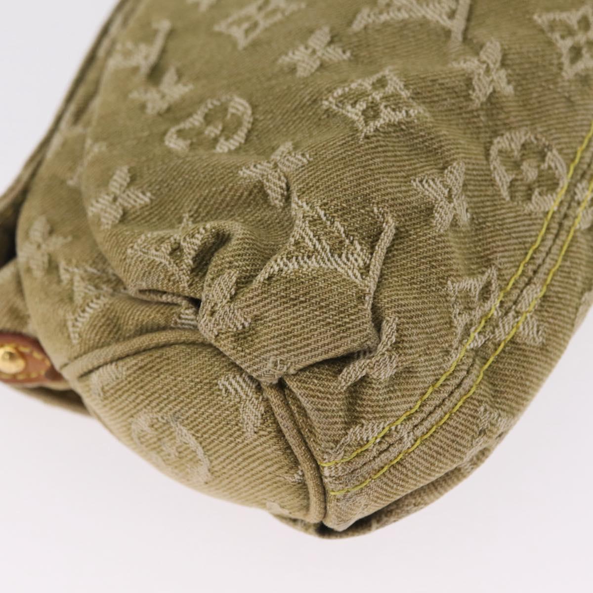 LOUIS VUITTON Monogram Denim Mini Preity Bag Riken M95217 LV Auth 210881SAV