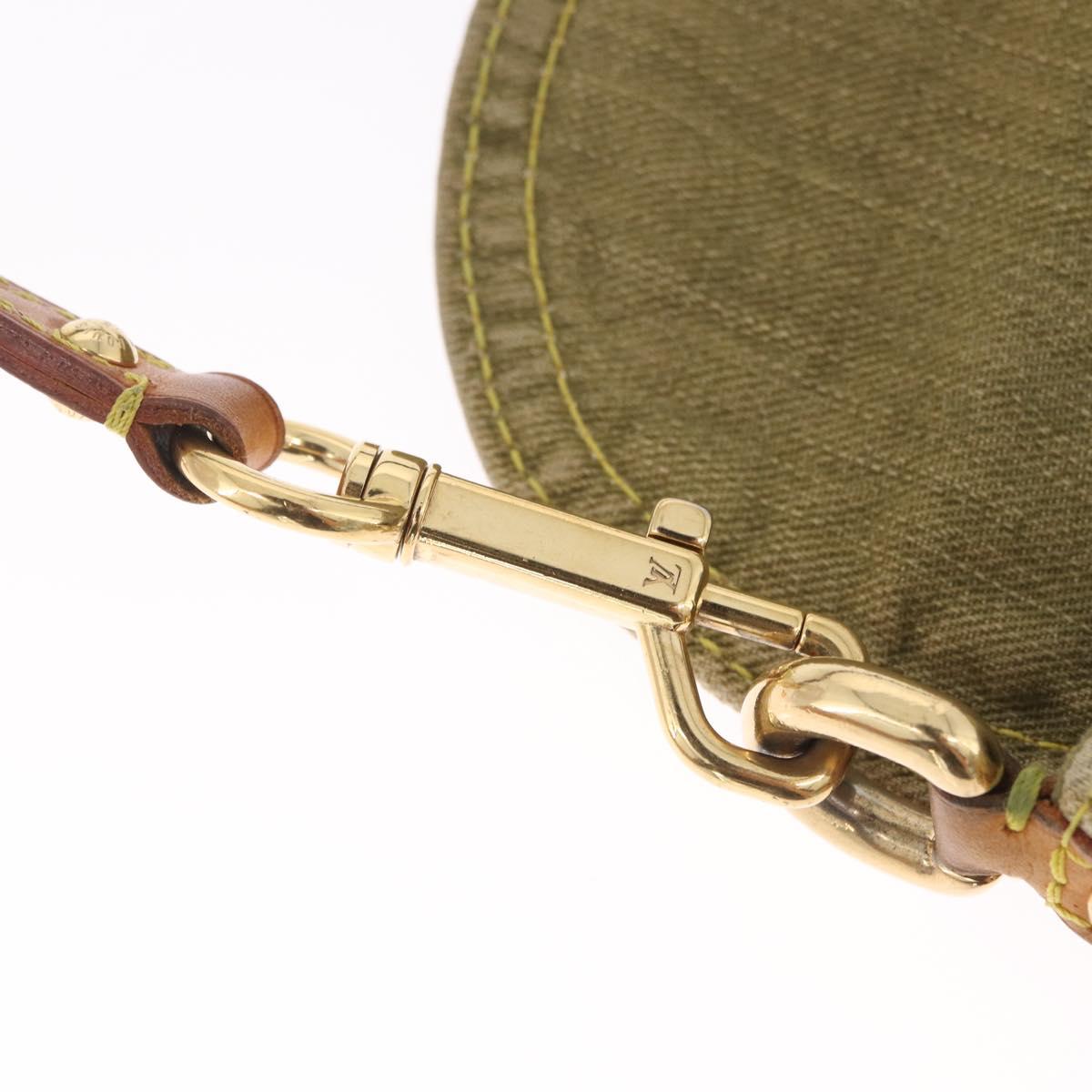 LOUIS VUITTON Monogram Denim Mini Preity Bag Riken M95217 LV Auth 210881SAV