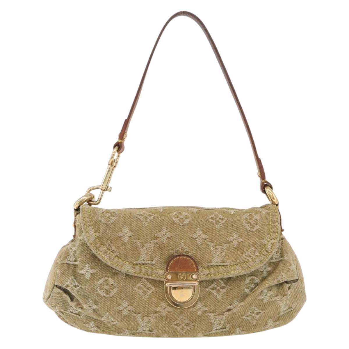 LOUIS VUITTON Monogram Denim Mini Preity Bag Riken M95217 LV Auth 210881SAV