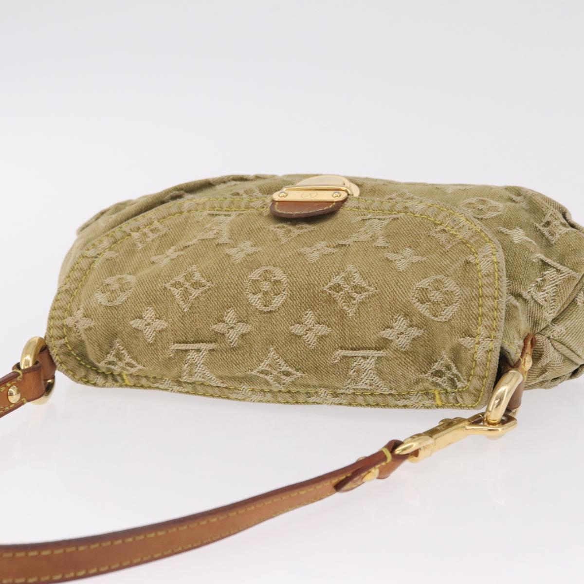LOUIS VUITTON Monogram Denim Mini Preity Bag Riken M95217 LV Auth 210881SAV
