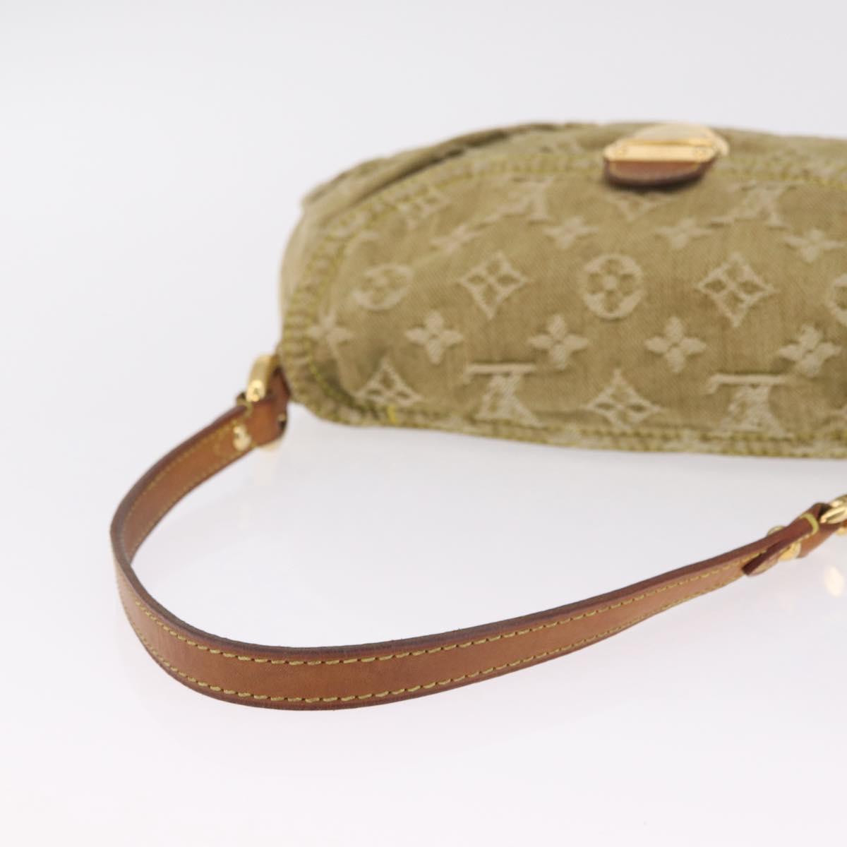 LOUIS VUITTON Monogram Denim Mini Preity Bag Riken M95217 LV Auth 210881SAV