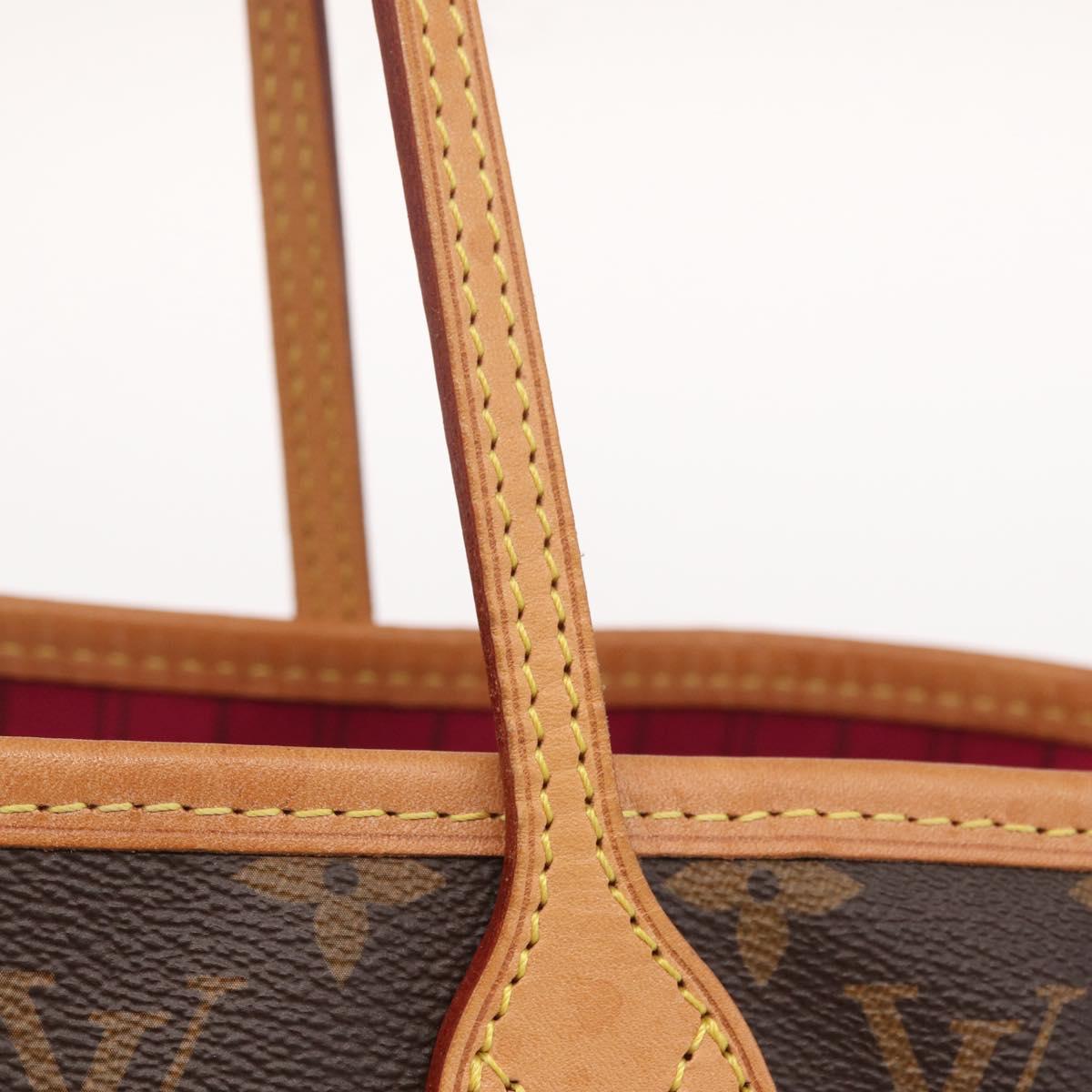 LOUIS VUITTON Monogram Patch Neverfull MM Tote Bag M43988 LV Auth 210894SAM