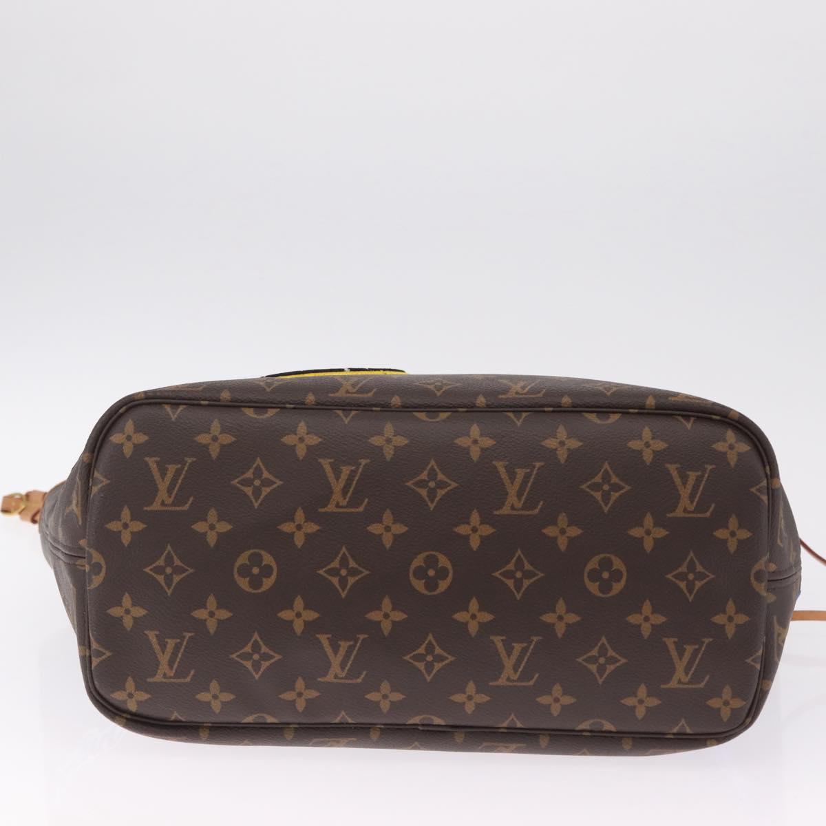 LOUIS VUITTON Monogram Patch Neverfull MM Tote Bag M43988 LV Auth 210894SAM