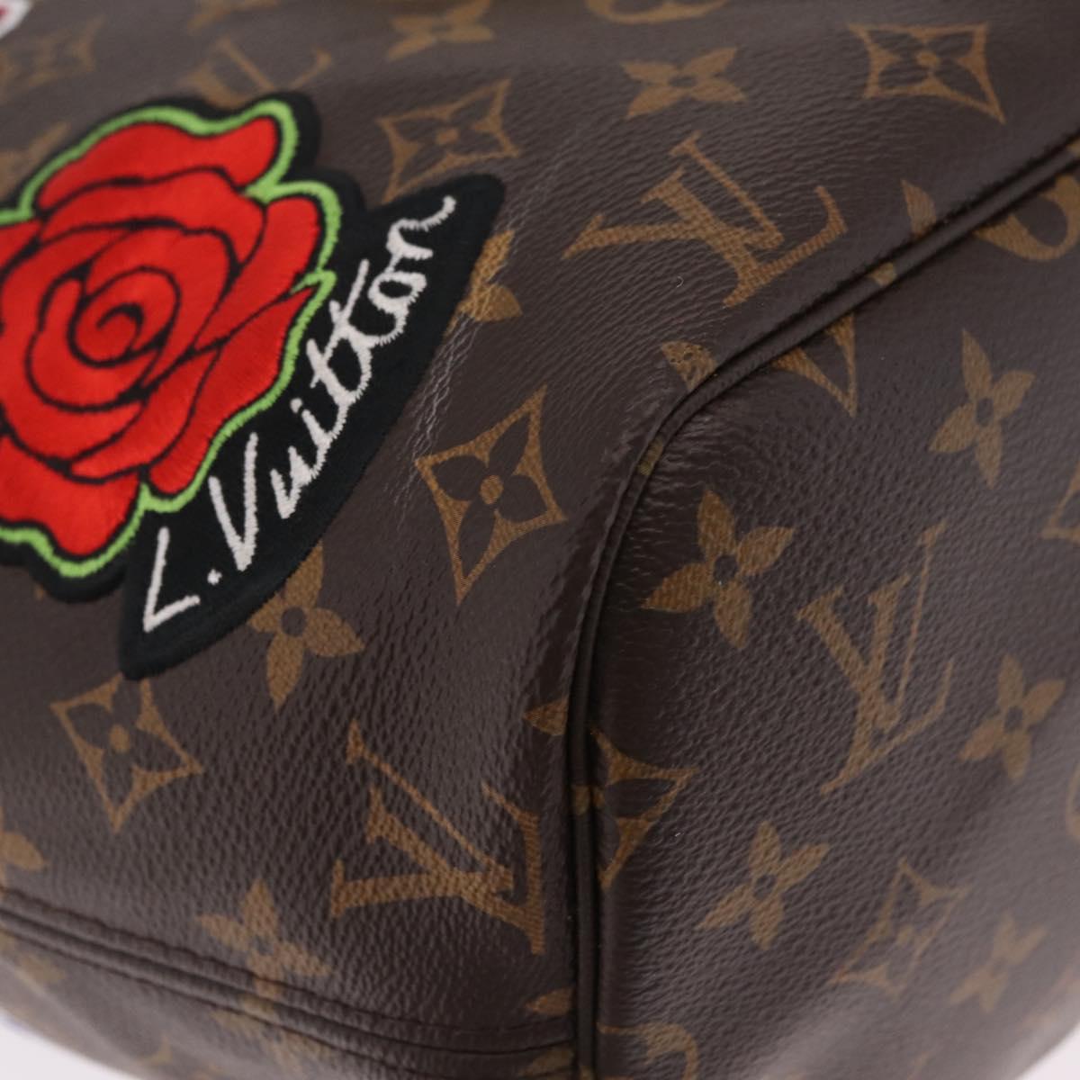 LOUIS VUITTON Monogram Patch Neverfull MM Tote Bag M43988 LV Auth 210894SAM