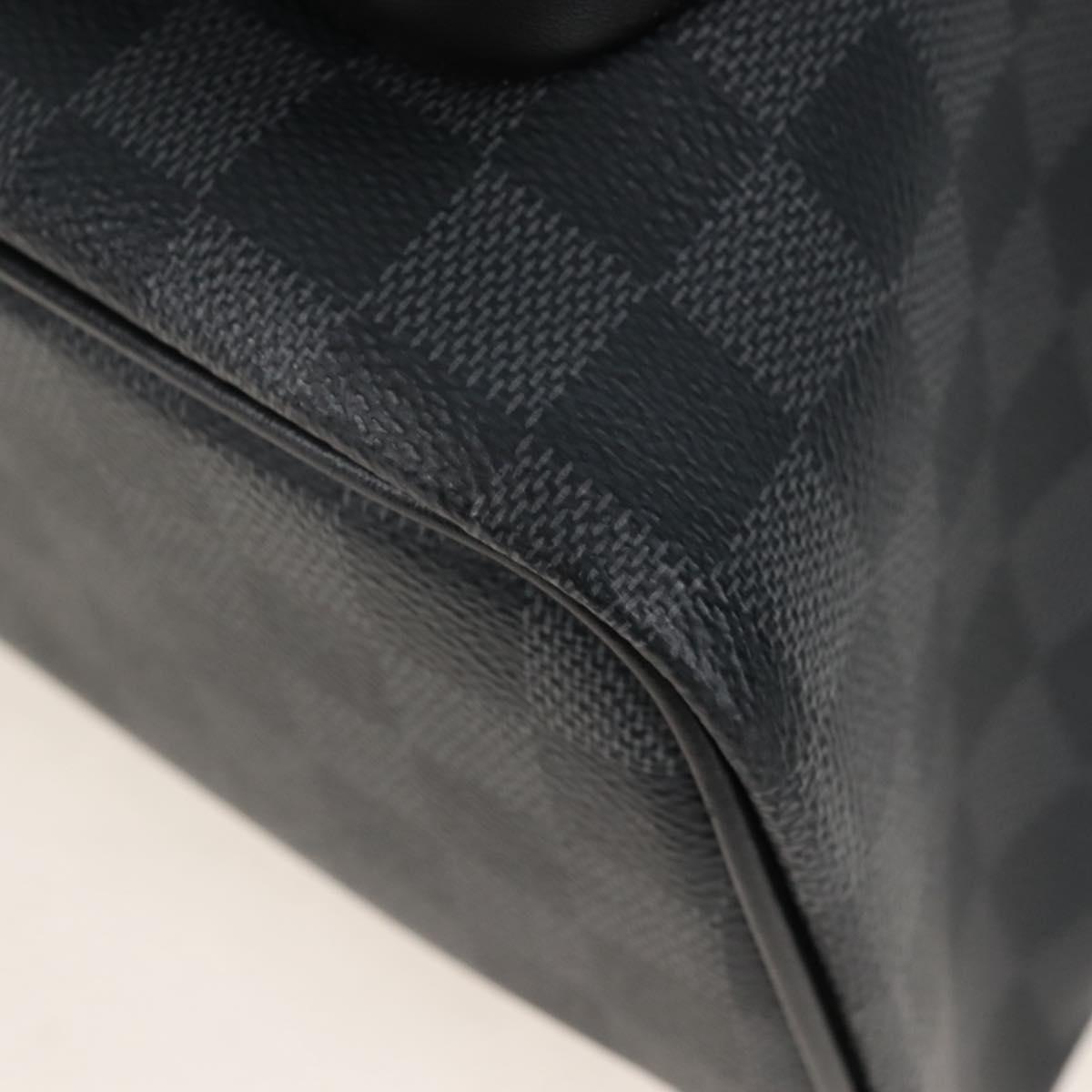 LOUIS VUITTON Damier Grafitte Josh NV Backpack N40365 LV Auth 210895V