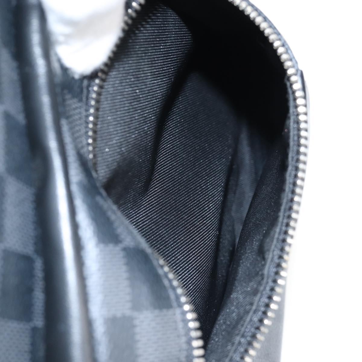 LOUIS VUITTON Damier Grafitte Josh NV Backpack N40365 LV Auth 210895V