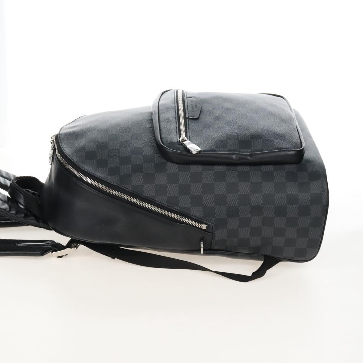 LOUIS VUITTON Damier Grafitte Josh NV Backpack N40365 LV Auth 210895V